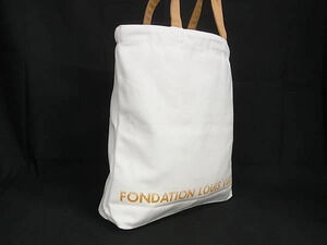 Louis Vuitton Paris Edition White Shoulder Bag Fondation Tote Limited Museum